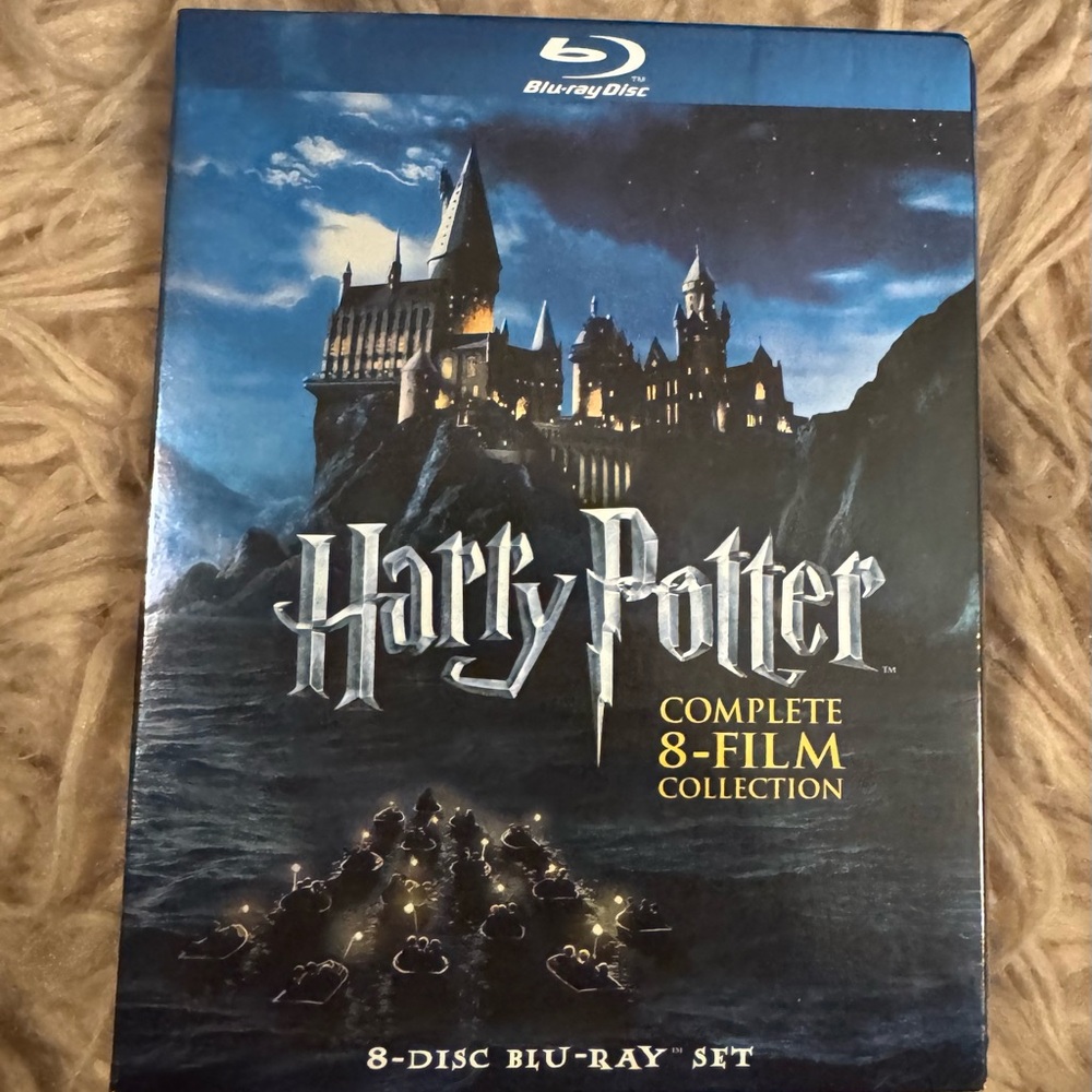 Harry Potter Complete 8-Film Collection Blu-ray Set